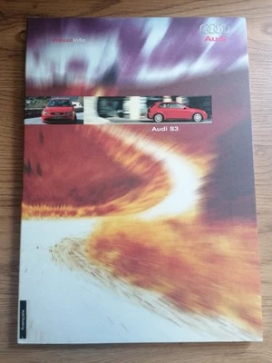 Audi S3 - Press Kit / Dossier De Press - In French 02/99 - Mint Condition - Image 1 of 4
