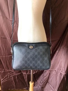 Rare Old Gucci GG Pattern Shoulder Bag Gucci - Picture 1 of 4