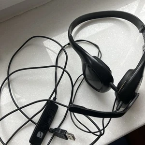 Plantronics Audio 628USB EMEA Stereo Wired Noise Cancel Mic Headset - Bild 1 von 5