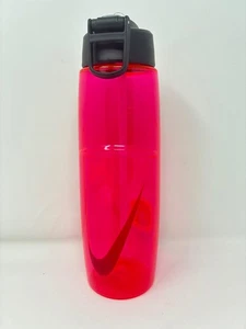 Nike T1 Flow Swoosh bottiglia d'acqua (24 oz, rosa esplosione/rosso nobile) - Foto 1 di 2