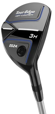 Tour Edge Golf Club Hot Launch E524 22* 4H Hybrid Stiff Aldila Ascent PL 60 New - Image 1 of 3