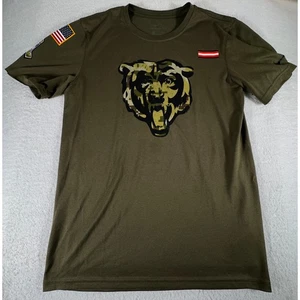 Chicago Bears Salute to Service The Nike Tee Langarmshirt Army Green Herren S - Bild 1 von 6