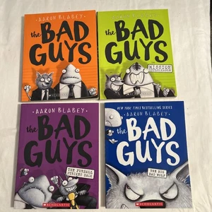 The Bad Guy Lot of 4 Books # 1, 2, 3, 9 Paperback - Picture 1 of 1