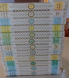 My Book House Books 1-12 Complete Set Vintage 1971 Olive Beaupre Miller VG - Foto 1 di 4