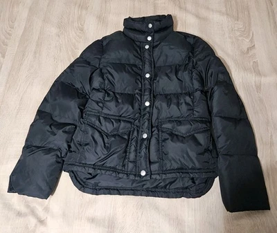 J Crew Jacket Womens Size XS Black Down Filled Puffer Insulated Winter Coat - image 1 of 4
