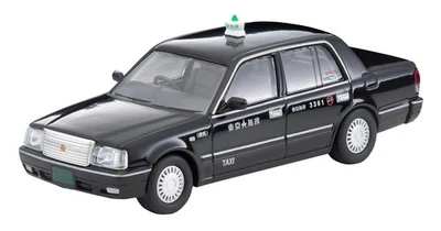 Tomica Limited Vintage Neo 1/64 LV-N219a Toyota Crown Sedan Tokyo Radio Taxi Bla - Image 1 of 4