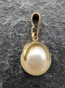 Anhänger Perle, 333er Gold - Bild 1 von 4