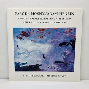 Farouk Hosny Adam Henein Book By John P O Neill Paperback Egyptian Artists - Picture 1 of 17