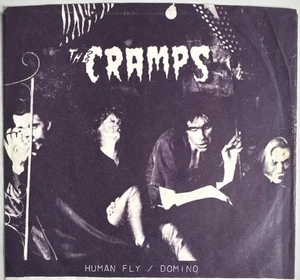 THE CRAMPS HUMAN FLY VINYL 7” SINGLE VENGEANCE USA 1978 EX CON PRO CLEANED - Imagen 1 de 8