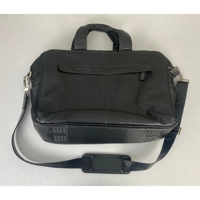 De Colección Franklin Covey Cuero Viaje Equipaje de Mano Bandolera Bolso para Laptop Foto 1 de 4