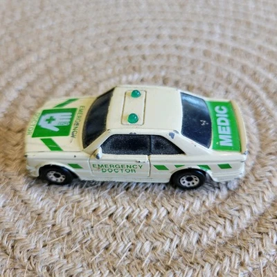 Vintage 1984 Matchbox Mercedes 500  Medic Emergency Doctor Rescue Made In Macau  - Image 1 of 4