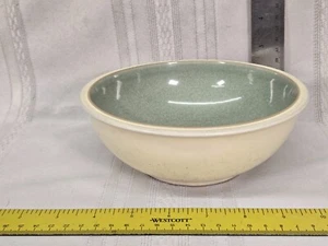 Denby Langley Energy 7" Sopa Cereal Bowl Celadón Verde Blanco Crema - Imagen 1 de 4