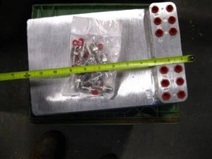 6-Pass Cold Plate Dimensions: 8" W x 12" L x 3" H For Soda Dispenser Restaurant - Picture 1 of 6
