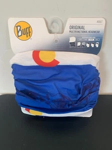 Buff Original Multifunctional Headwear, Colorado "Flag" and Rocky Mountains, NEW - Picture 1 of 2