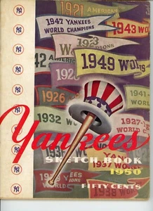 1950 New York Yankees Yearbook VERY GOOD CONDITION *FIRST YEARBOOK* - Picture 1 of 1