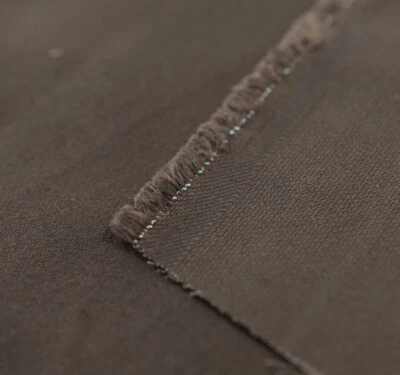 fester robuster Canvas Baumwollstoff in Braun mittelschwer Hose Jacke Rock - Bild 1 von 3