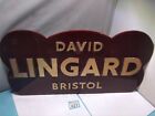 Vintage Advertising Sign Bristol David Lingard
