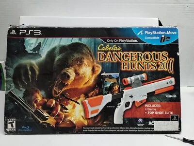 Cabelas Dangerous Hunts  Top Shot Elite Controller Scope Missing "Read - Image 1 of 3