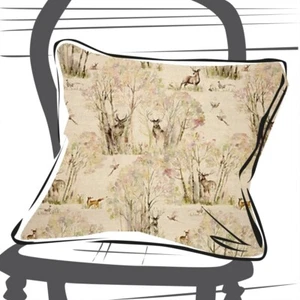 "Reisedekoration Sherwood Leinenkissen 16x16" - Bild 1 von 2