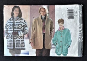 Butterick 3640 Misses Jacket with Blanket Stitch Vintage 1994 Pattern XS-S-M Cut - Picture 1 of 2