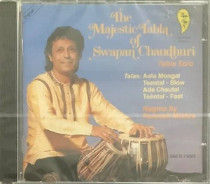 Majestic Tabla Of Swapan Chaudhuri (Tabla Solo) Nagma By Ramesh M - Classical CD - Picture 1 of 2