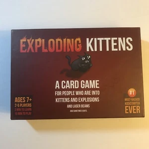 Juego de Cartas Exploding Kittens Edición Original Completo Edades 7+ 2-5 Jugadores - Imagen 1 de 4