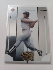 2004 Leaf Certified Materials #222 Rickey Henderson #223/500 New York Yankees