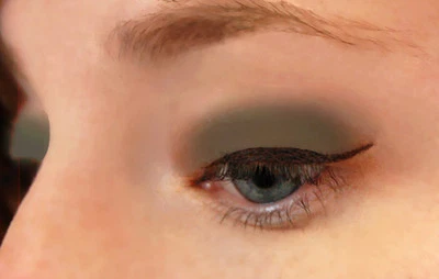 Dirty Clover Green Eyeshadow & Eyeliner All-Natural Gentle Vegan Mineral Makeup - Image 1 of 3