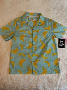 NWT Museum of Ice Cream x Art Class BANANA Button Down Shirt Size XS (4/5) L@@K! - Picture 1 of 6