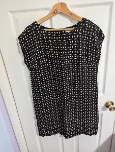 J. Jill Love Leinenkleid Größe XS schwarz ärmellos Reißverschluss Damen - Bild 1 von 5