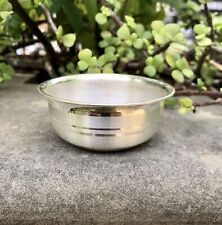 999 Silver Hindu Religious Katori Prasad Bowl Krishna puja 6.6 cm 19-20 gm