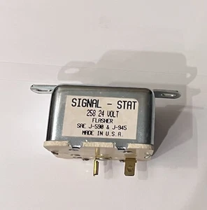 Signal-Stat 258-4 ~ 24 Volt Omni Flasher with 2 Adapter Wires and Instructions - Bild 1 von 2