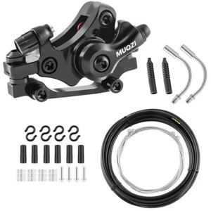 MTB Fahrrad Scheibenbremsen vorne oder hinten + Kabel + 110° mit Staubschutz Umbauteile - Bild 1 von 17