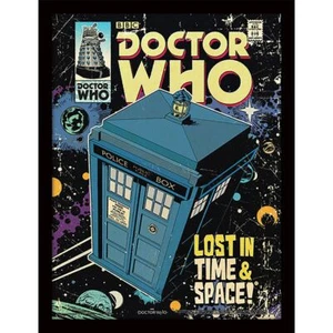 Doctor Who - Lost in Time and Space - Offiziell 30 x 40 cm gerahmter Druck Wandkunst - Bild 1 von 1
