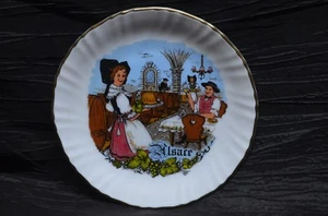 ANCIENNE ASSIETTE DECOR ALSACE - Imagen 1 de 2