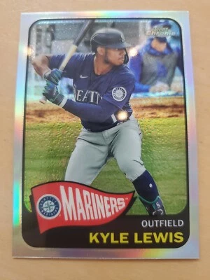 Kyle Lewis 2021 Topps Chrome 65 Refractor #TH65-1 - Image 1 of 2