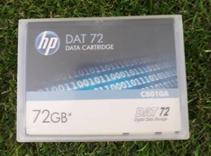 HP DAT 72 Tape Data Cartridge C8010A x4 - Zdjęcie 1 z 3