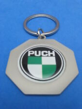 PUCH MOTORCYCLE LOGO POKER CHIP DICE KEYRING KEY RING CHAIN #209