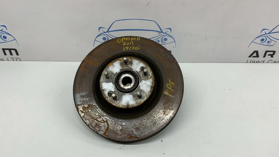 Rodamiento y disco de freno de rueda lateral para pasajeros delanteros Kia Optima MK3 2010-2015 Foto 1 de 4