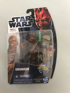 Star Wars the Clone Figurine Action Figure Chewbacca CW9 New / Orig. Packaging