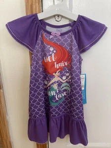 Girls Disney Ariel Nightgown size 4 - Picture 1 of 3