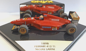 Miniature 1/43 Formule 1 . ONYX - FERRARI 412 T1 -Nicola LARINI-1994