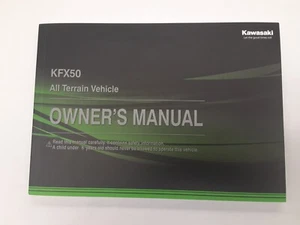 NEW 2021 Kawasaki KFX50 Owner's Manual - Bild 1 von 2
