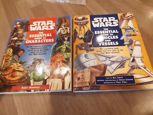The Ultimate Guide to Star Wars  characters and vessels 2 books 