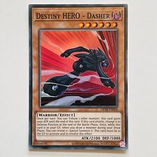 YuGiOh Card OP18-EN004 Destiny Hero Dasher (UNL Edition) Super Rare (NM)