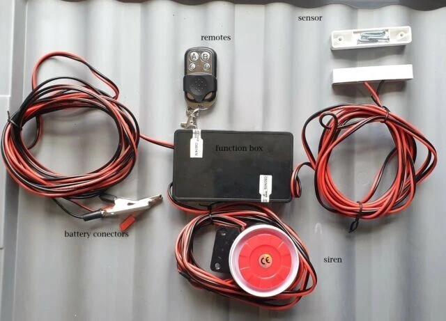 Door/Window security system, remote.12v/240v you customise I Build, EASY to use - Image 1 of 1