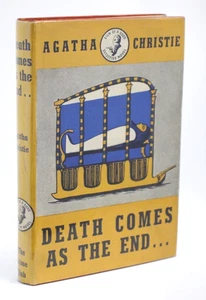 * Rare Superb Copy * Agatha Christie Death Comes As The End 1st UK Ed in DJ 1945 - Imagen 1 de 11