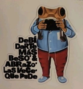 Puerto Rico DTMF Coqui Concho Frog 3x3 VINYL Decal Sticker Rican Laptop BADBUNNY - Picture 1 of 1