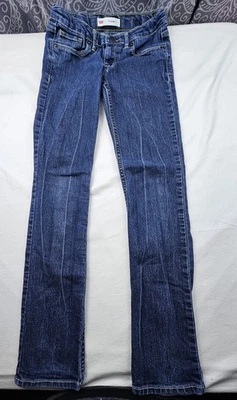 Jeans ajustados Levi 711 niños talla 10 cintura ajustable regular 24x26,5 Foto 1 de 4