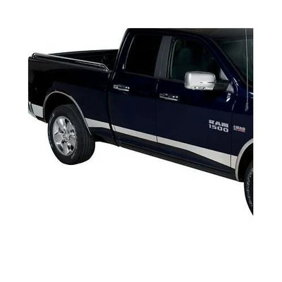 Putco 3751322 PRO Stainless Steel Rocker Panel For Dodge Ram 1500 67.4" Bed NEW - Image 1 of 3